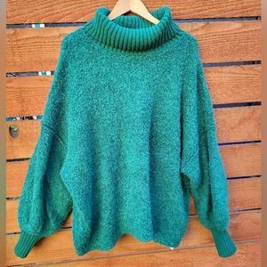 Free People Oversized Turtleneck Sweater